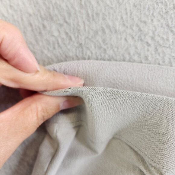 Eileen Fisher Pants Womens XL Gray Stretch Crepe Straight Career Office Work - Picture 4 of 15